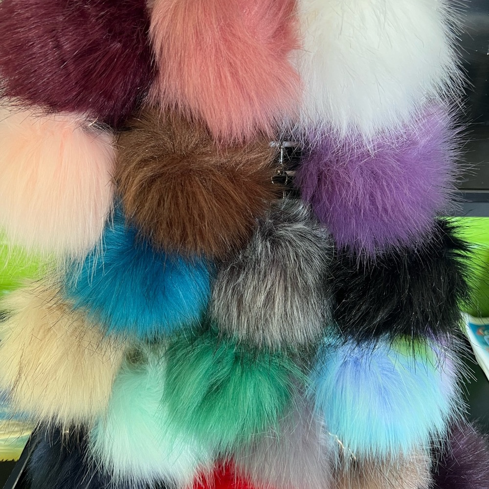 Pompoms 2 for $20 get 2 FREE!! Lots of colors.